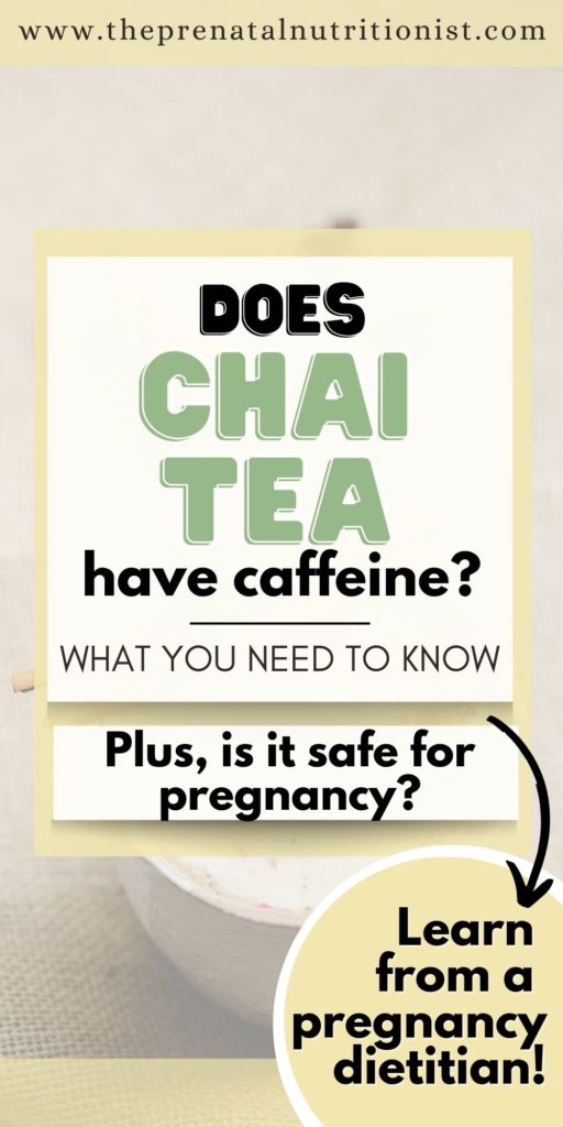 Does Chai Tea Have Caffeine?