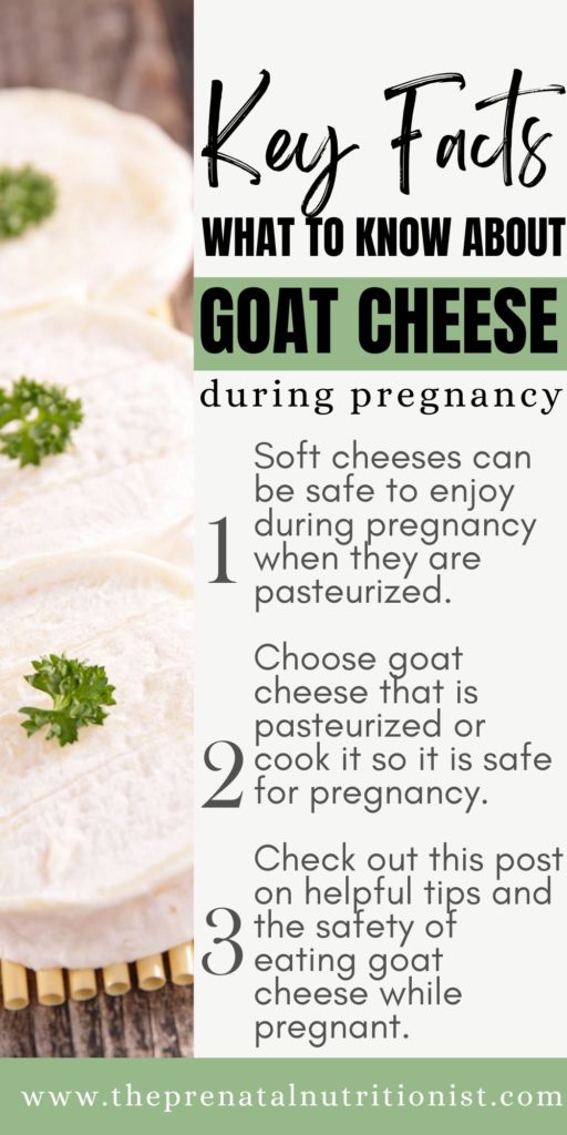 Can You Eat Goat Cheese While Pregnant