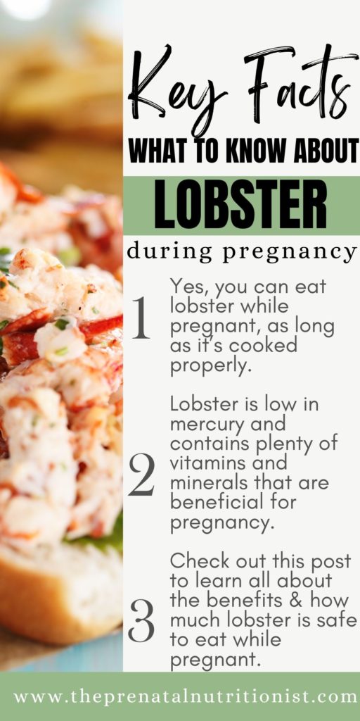 Can You Eat Lobster While Pregnant?