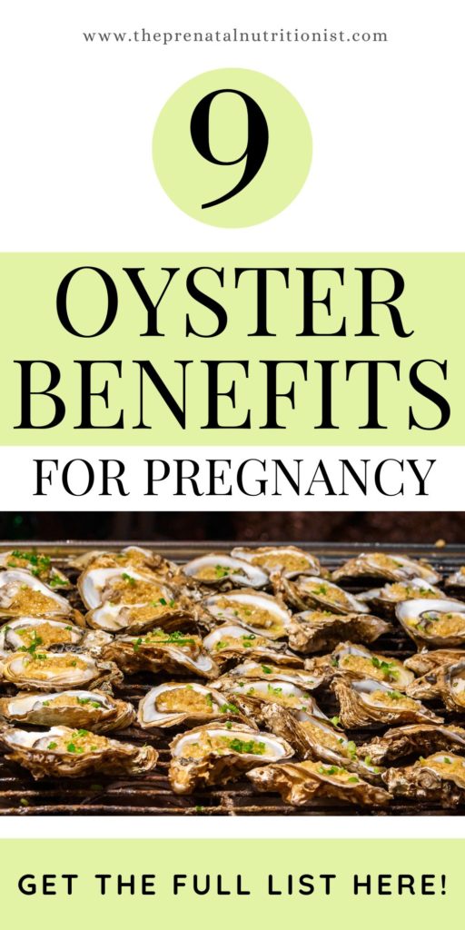 9 oyster benefits for pregnancy