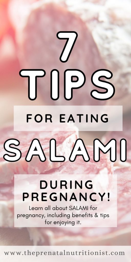 Can You Eat Salami When Pregnant?