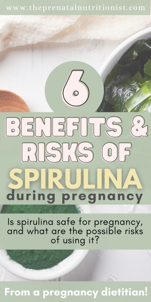 6 Benefits of spirulina during pregnancy
