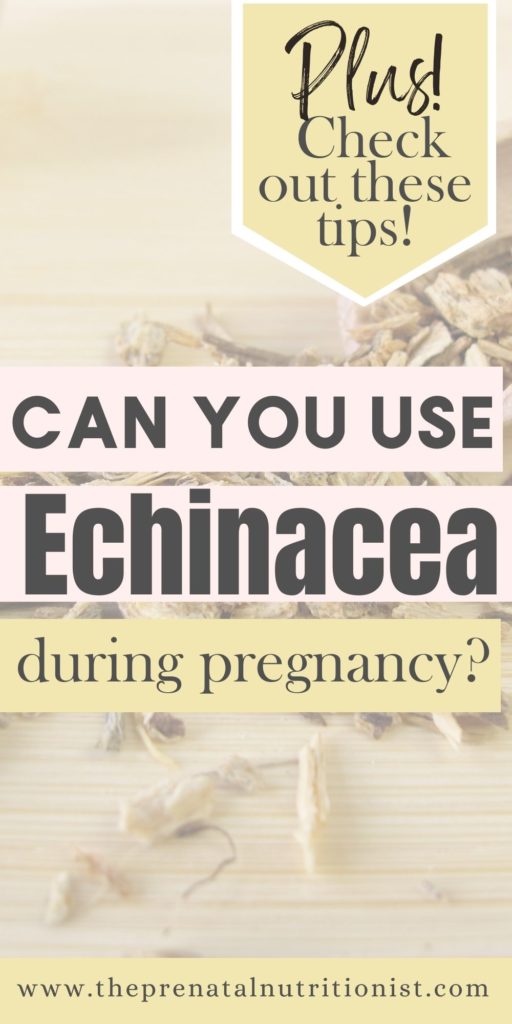 Is Echinacea Safe During Pregnancy