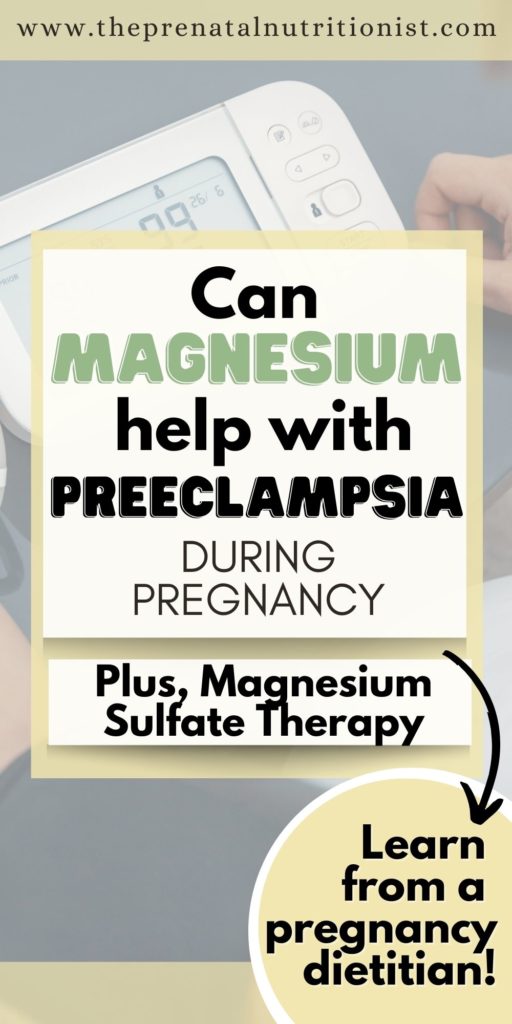 Magnesium For Preeclampsia