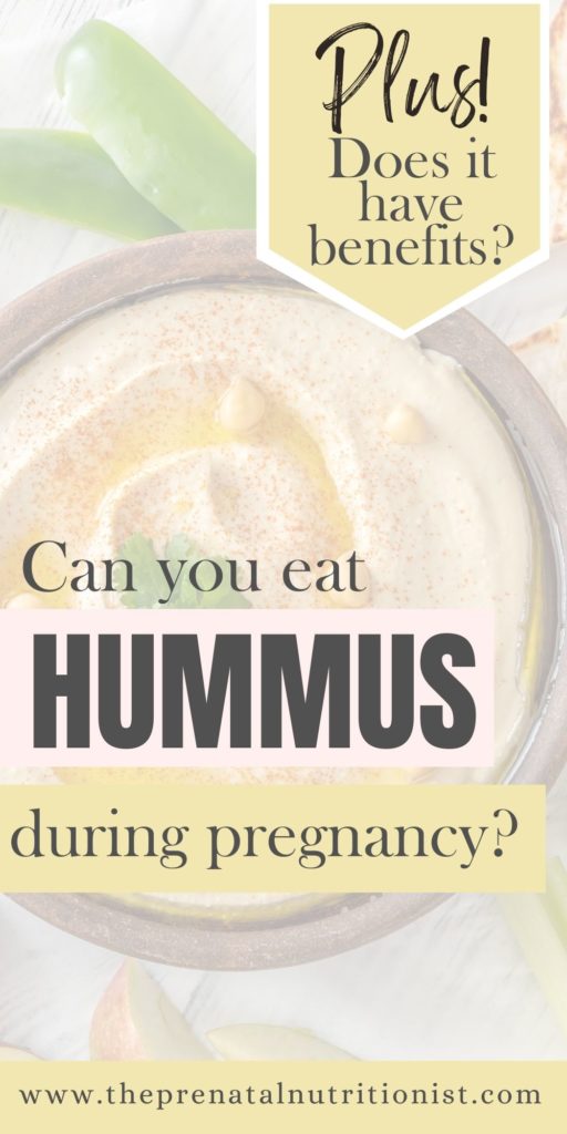 Can You Eat Hummus While Pregnant? 