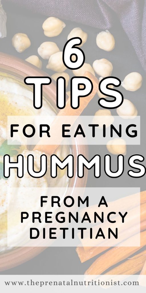 6 Tips for Eating Hummus