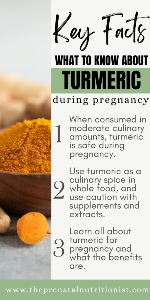 Turmeric While Pregnant