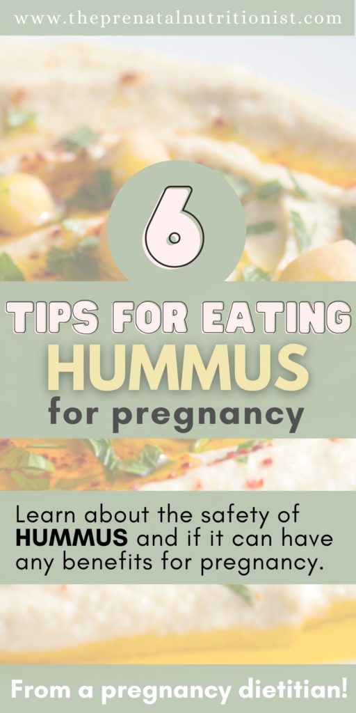 6 Tips for Eating Hummus During Pregnancy