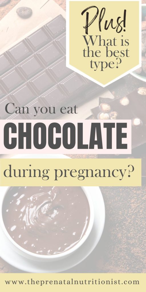 can you eat chocolate during pregnancy?