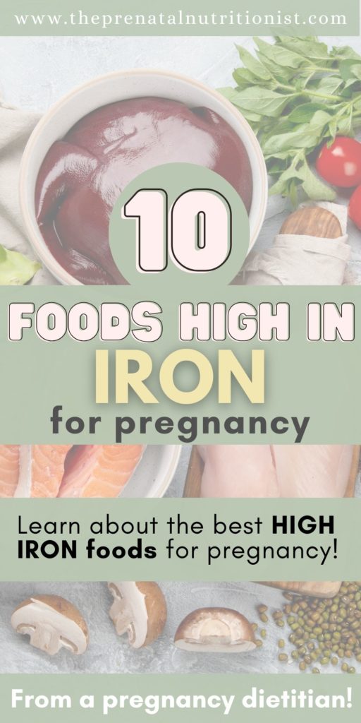 10 Foods High in Iron for Pregnancy