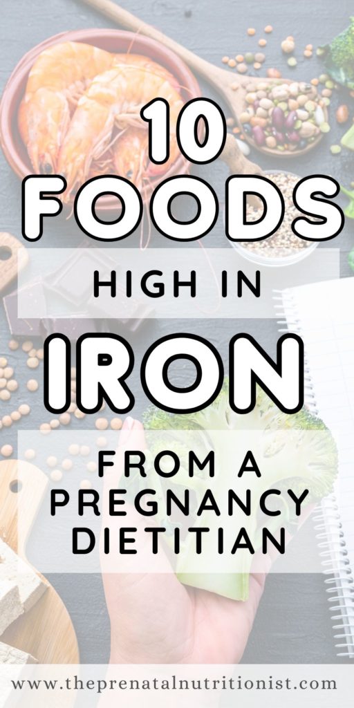 10 Foods High in Iron for Pregnancy