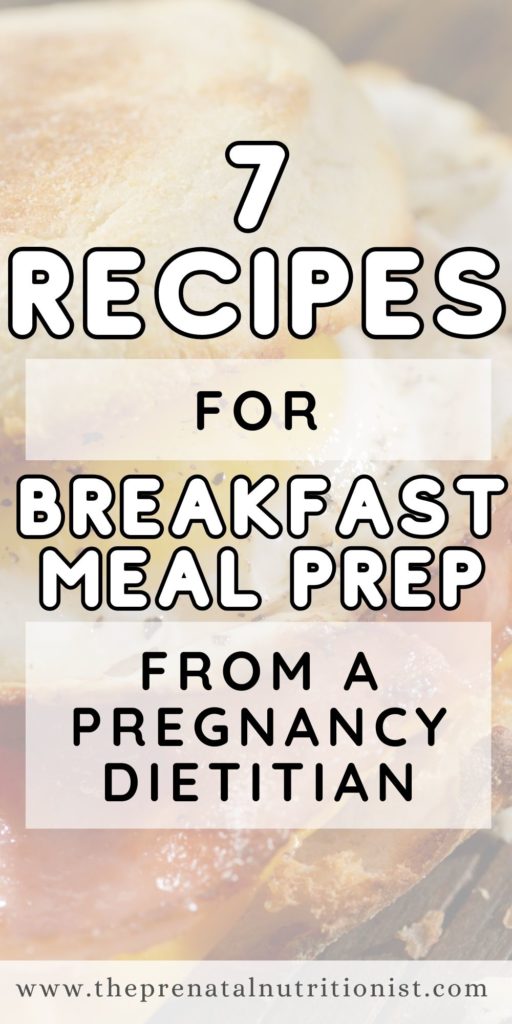 Healthy Breakfast Meal Prep Ideas