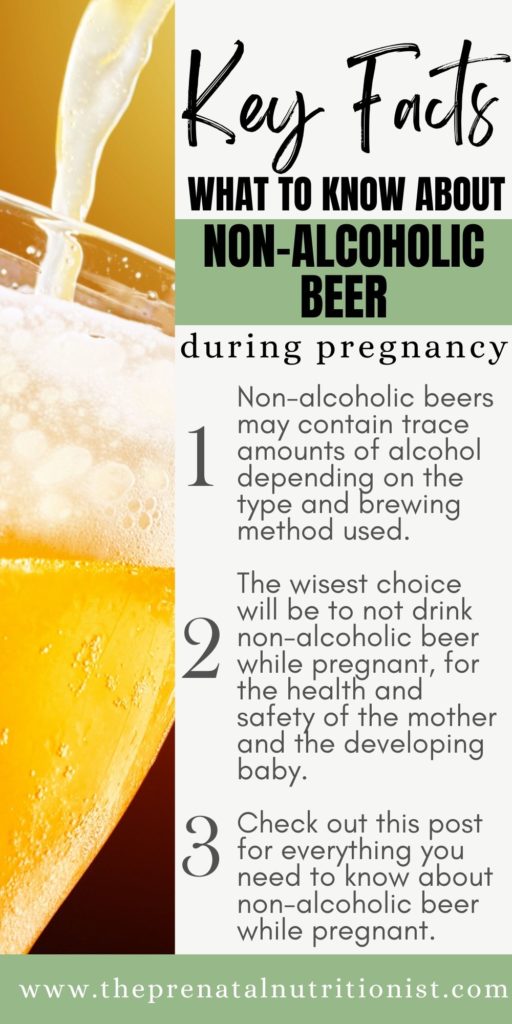 Non-Alcoholic Beer during pregnancy key facts