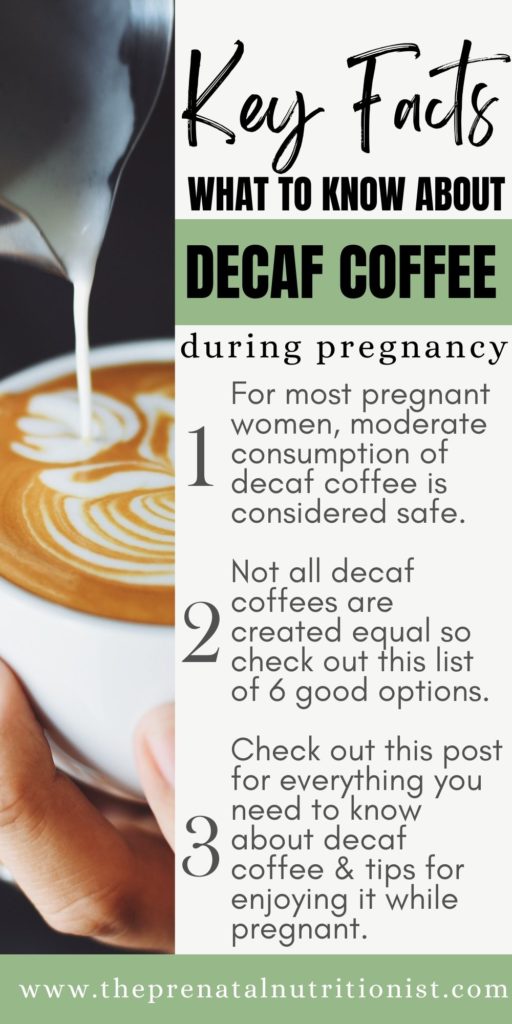 Can You Drink Decaf Coffee While Pregnant?