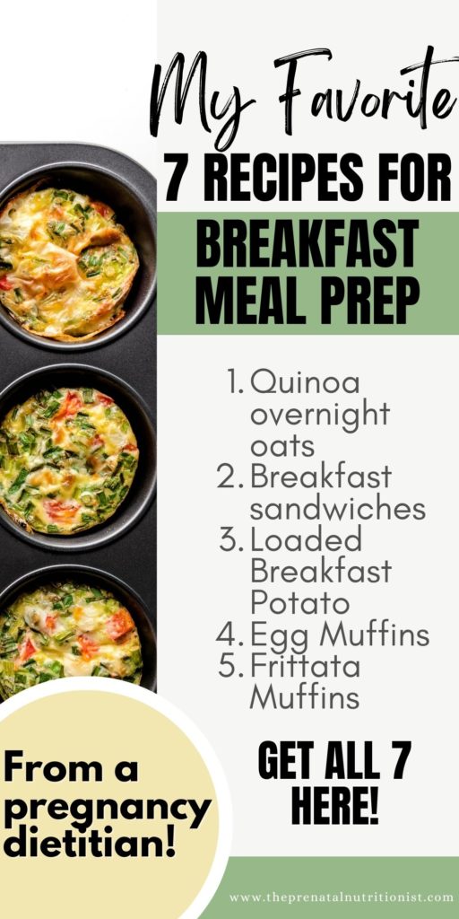 favorite recipes for breakfast meal prep