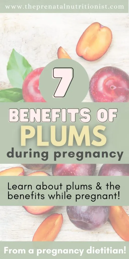 7 benefits of plums during pregnancy