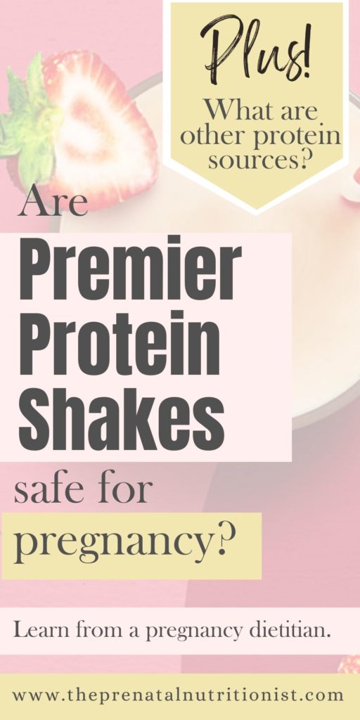 Are Premier Protein Shakes Safe During Pregnancy?