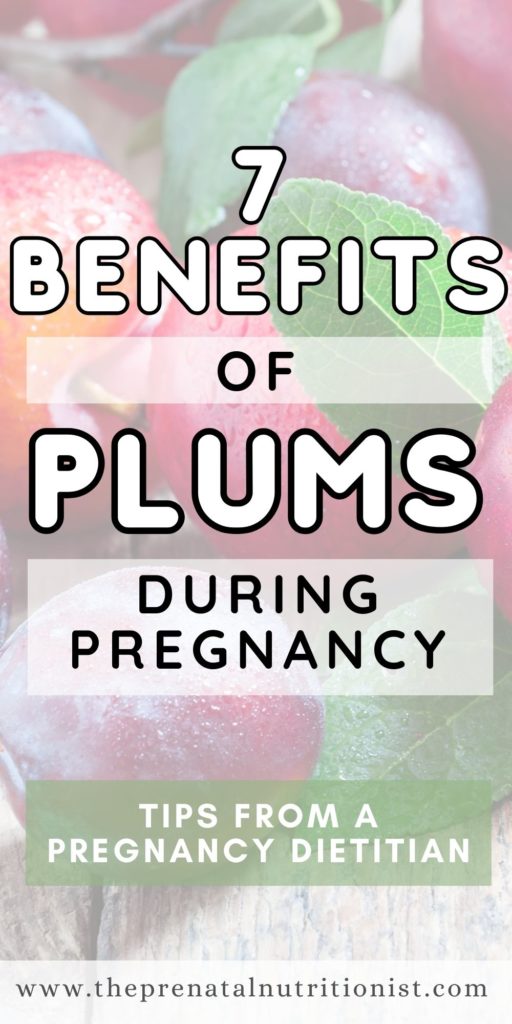 7 benefits of plums during pregnancy