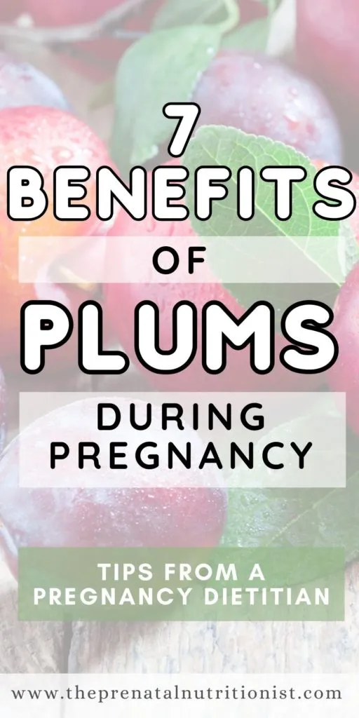 7 benefits of plums during pregnancy