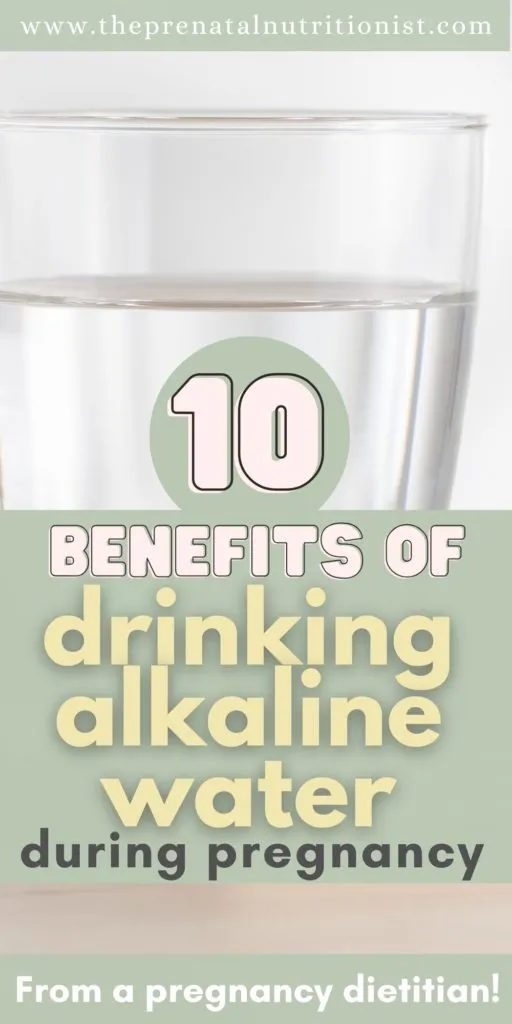 10 Benefits of Drinking Alkaline Water During Pregnancy