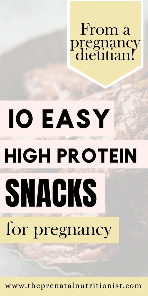 10 Snacks High in Protein for Pregnancy The Prenatal Nutritionist