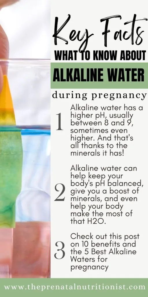Alkaline Water key facts