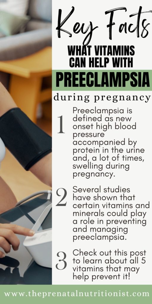 What Vitamins Help Prevent Preeclampsia?