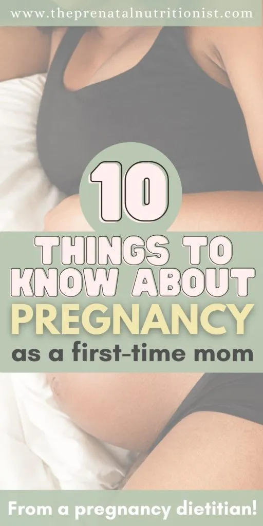 10 Things To Know About Pregnancy For First-Time Moms