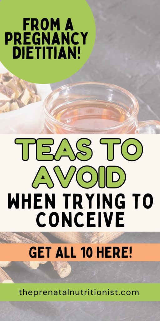 10 Teas To Avoid While Trying To Conceive