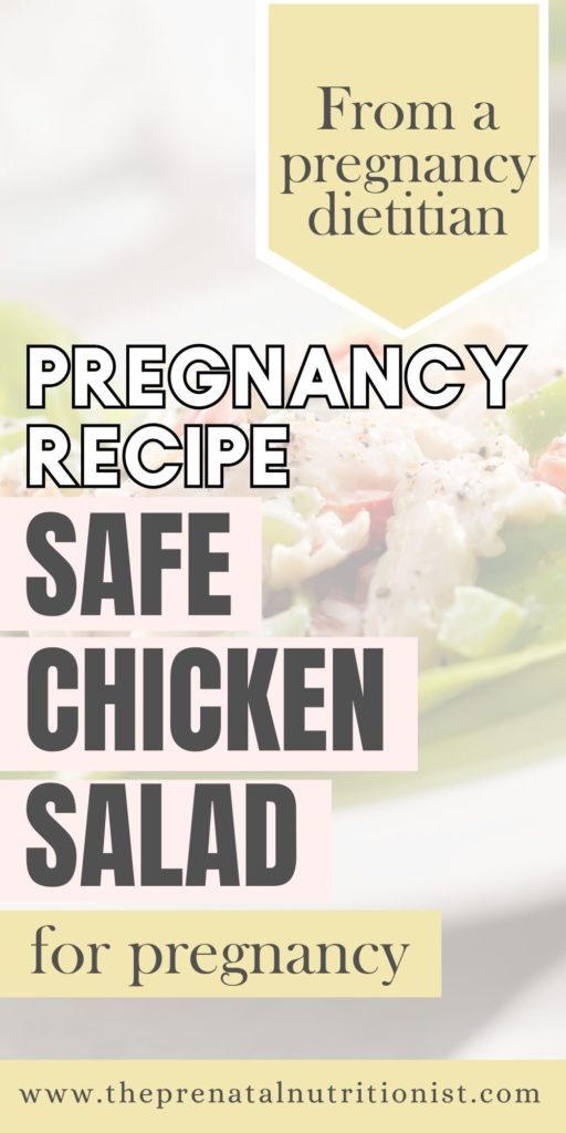 Chicken Salad Safe Recipe For Pregnancy