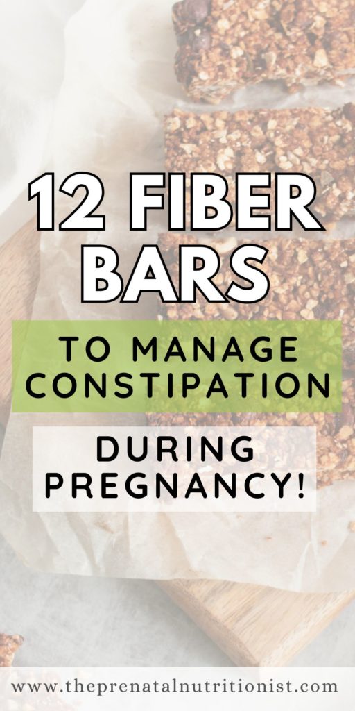 Best Fiber Bars to manage constipation