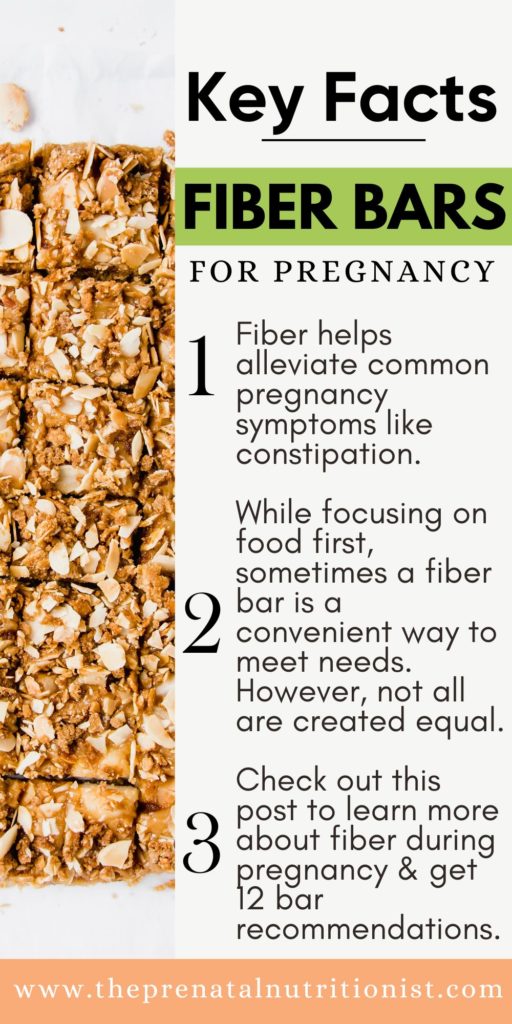 fiber bars for pregnancy key facts