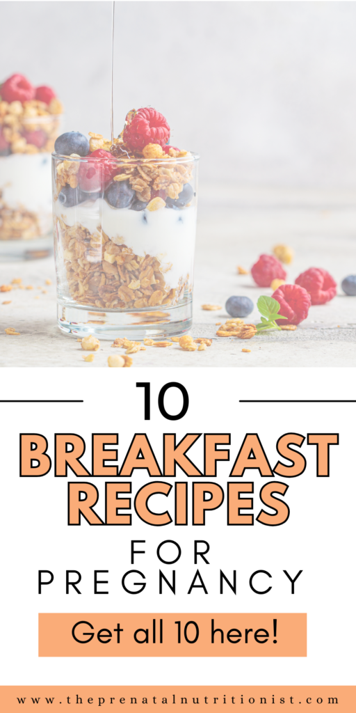 10 Healthy Breakfast Ideas for Pregnant Women