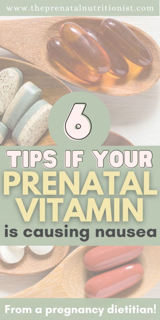 Skipping Prenatal Vitamins Due To Nausea