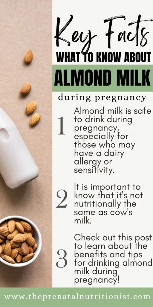 Can You Drink Almond Milk While Pregnant