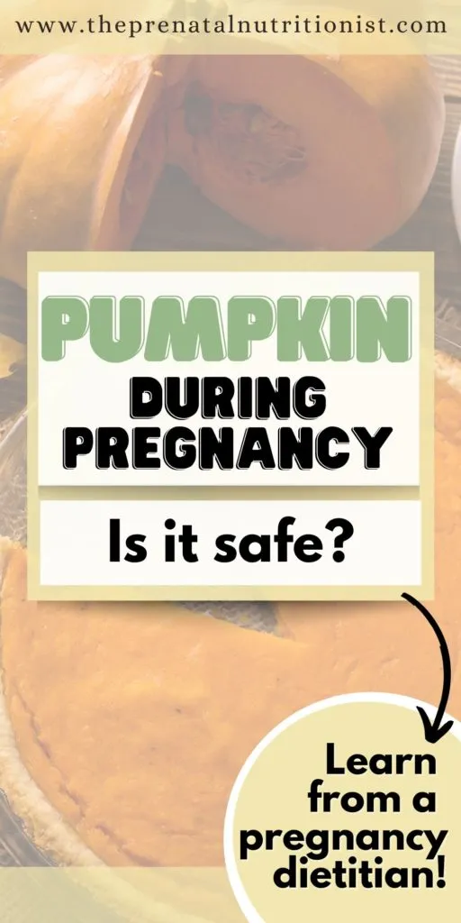 Pumpkin For Pregnant Women