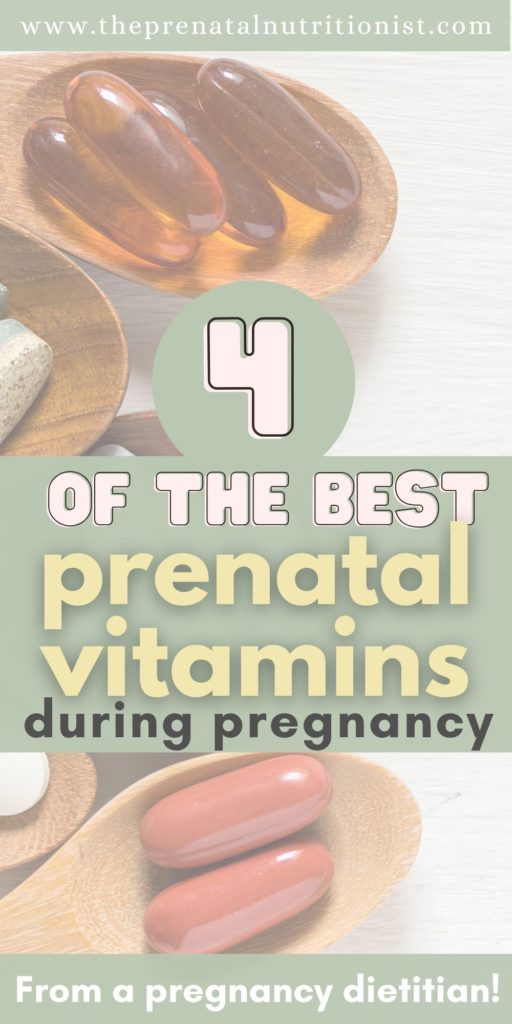 4 Natural Prenatal Supplements