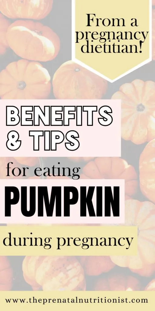 Pumpkin For Pregnant Women - benefits