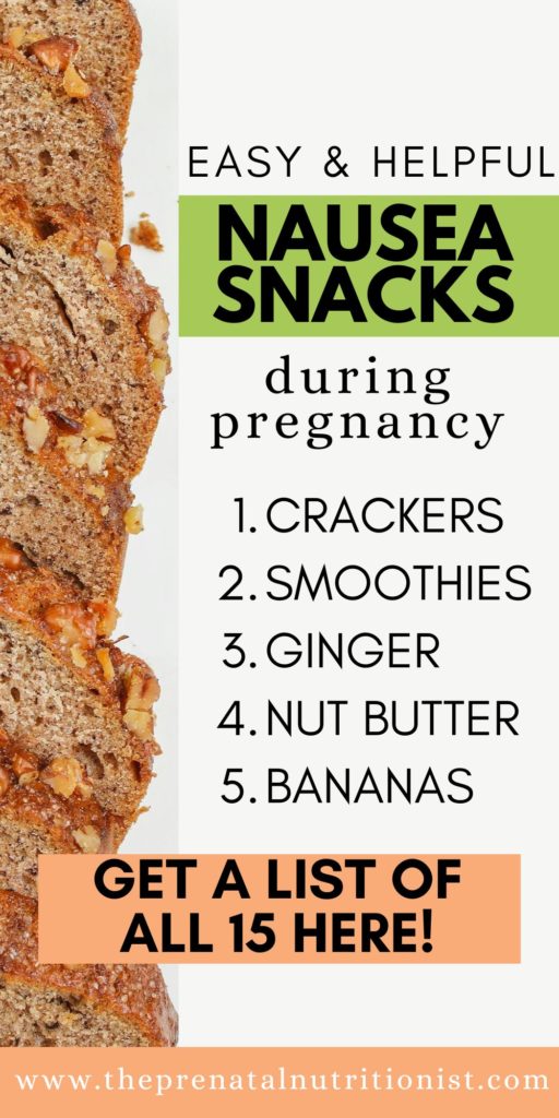 15 Snacks For Nausea During Pregnancy