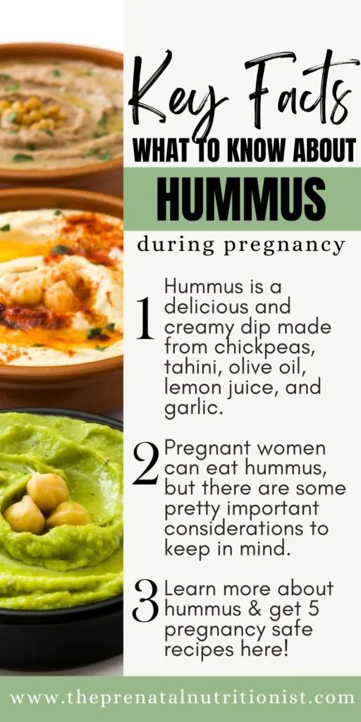 Healthy Hummus Recipes for Pregnant Women