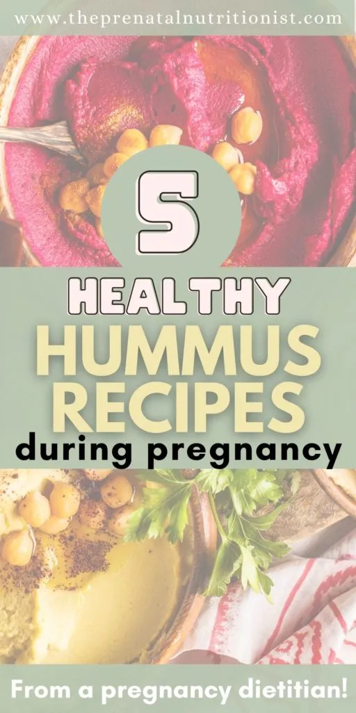 5 Pregnancy Safe Hummus Recipes