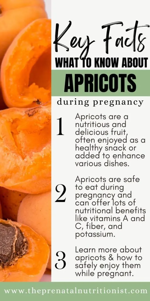 apricots during pregnancy key facts