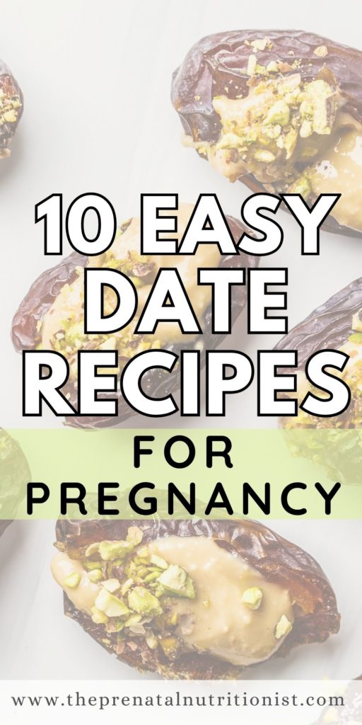 Easy & Nutritious Date Recipes For Pregnancy