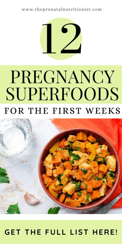 12 of the best early pregnancy superfoods