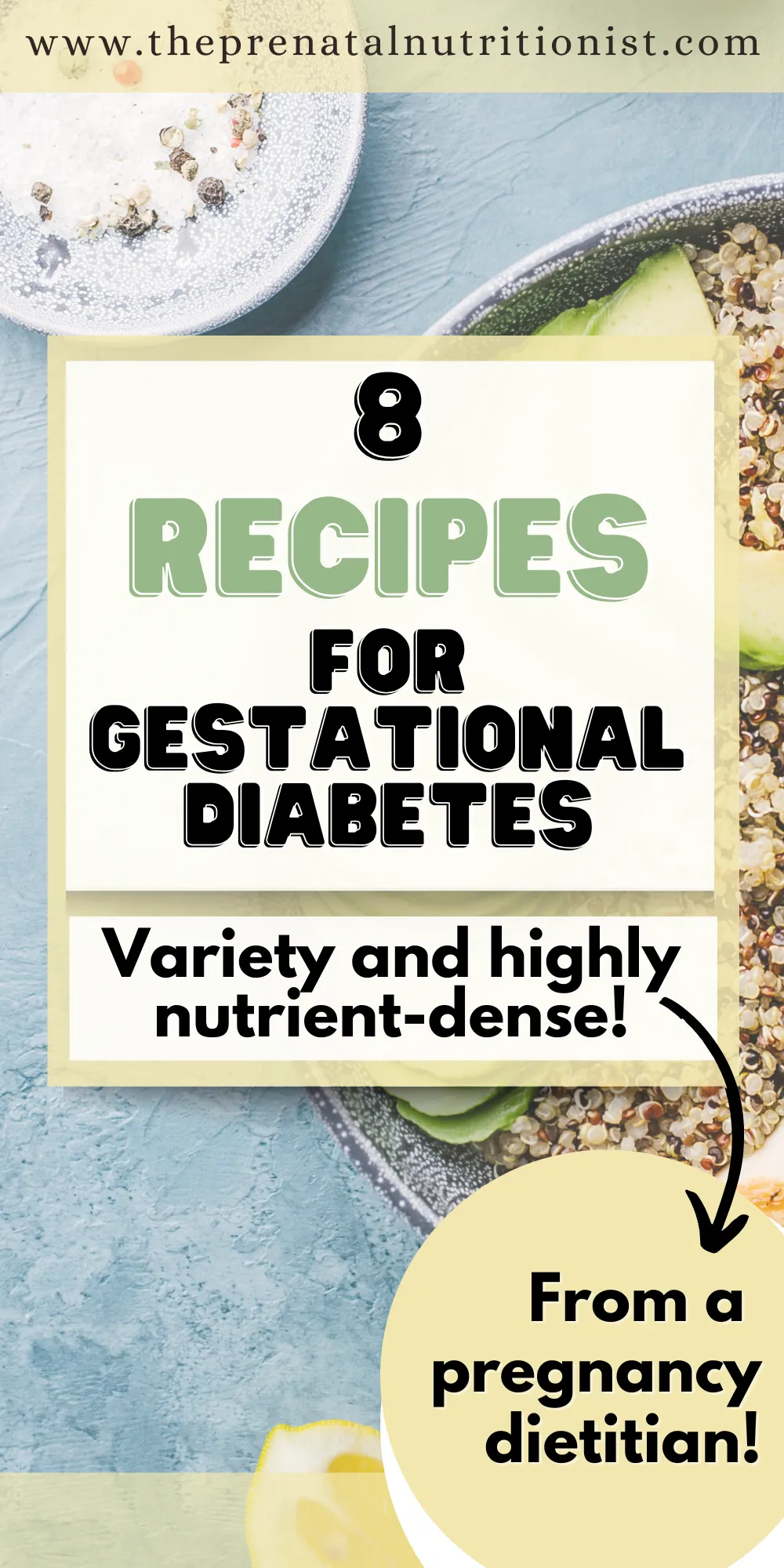 8 recipes for gestational diabetes