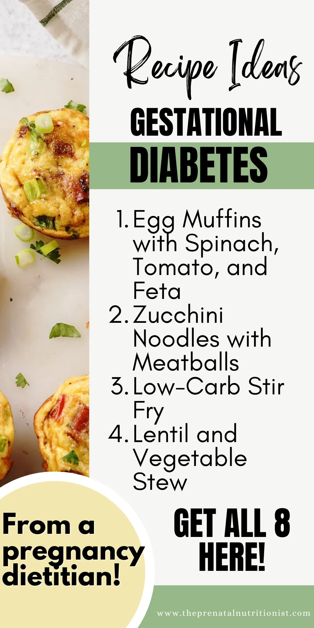 Gestational Diabetes Recipe Ideas
