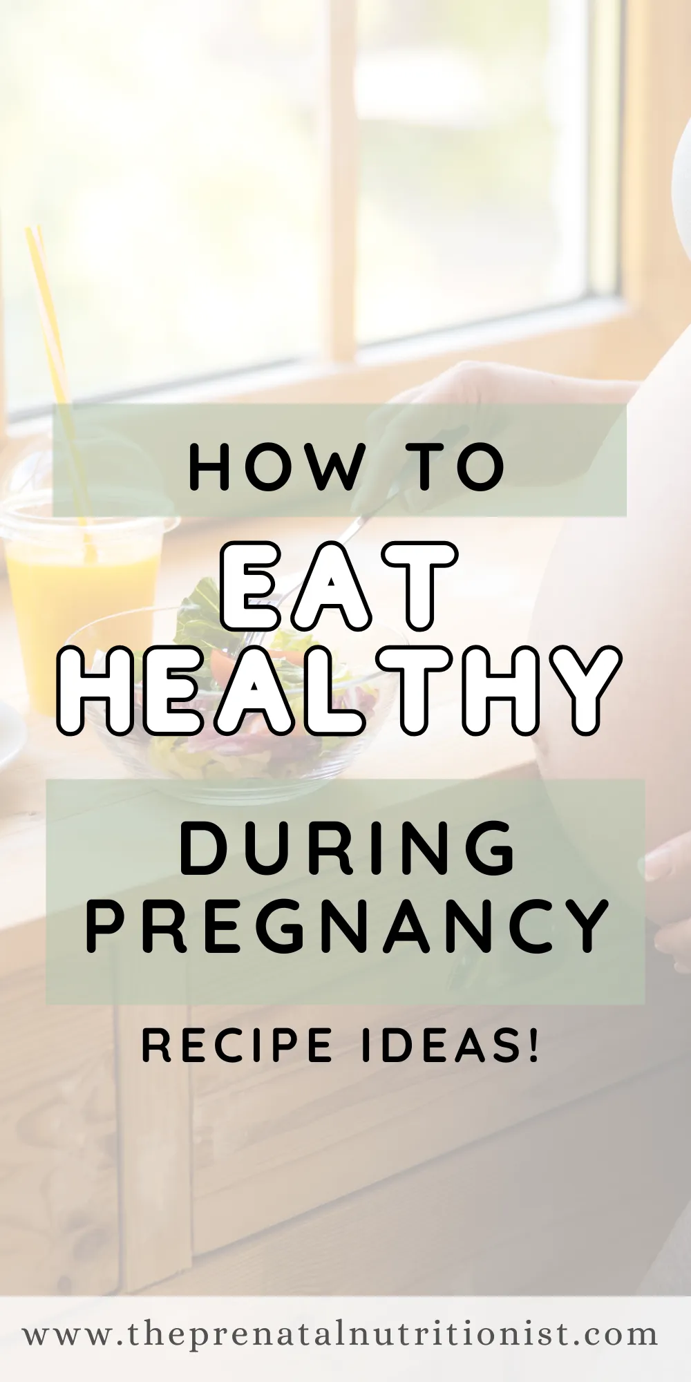 how to eat healthy during pregnancy