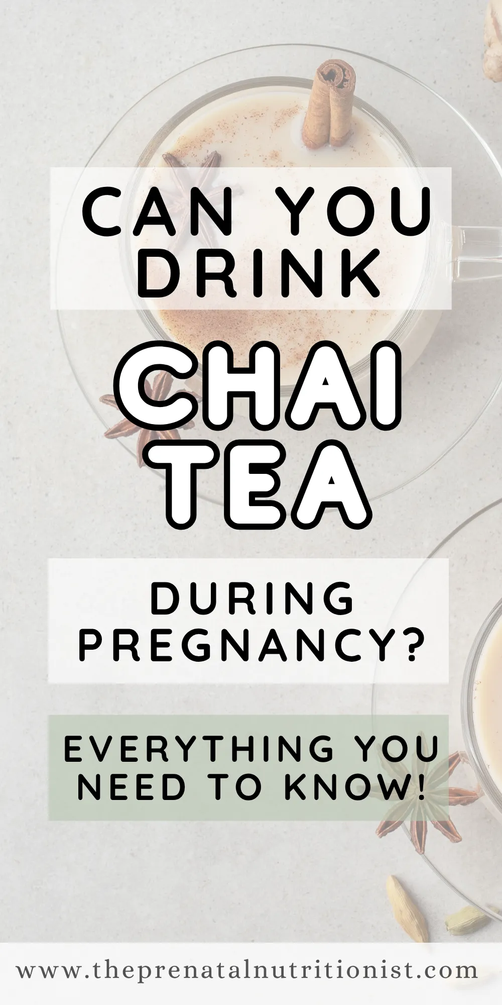 Can Pregnant Women Drink Chai Tea