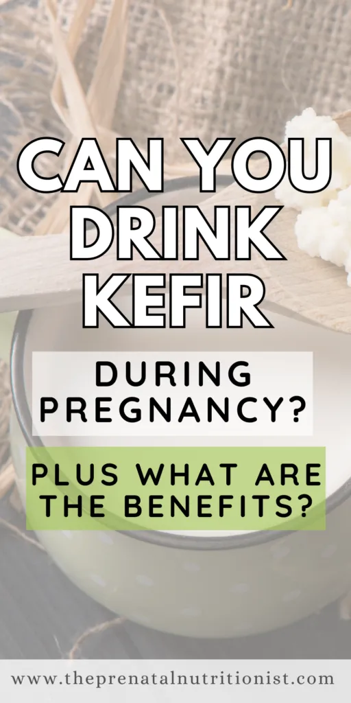 can you drink kefir during pregnancy