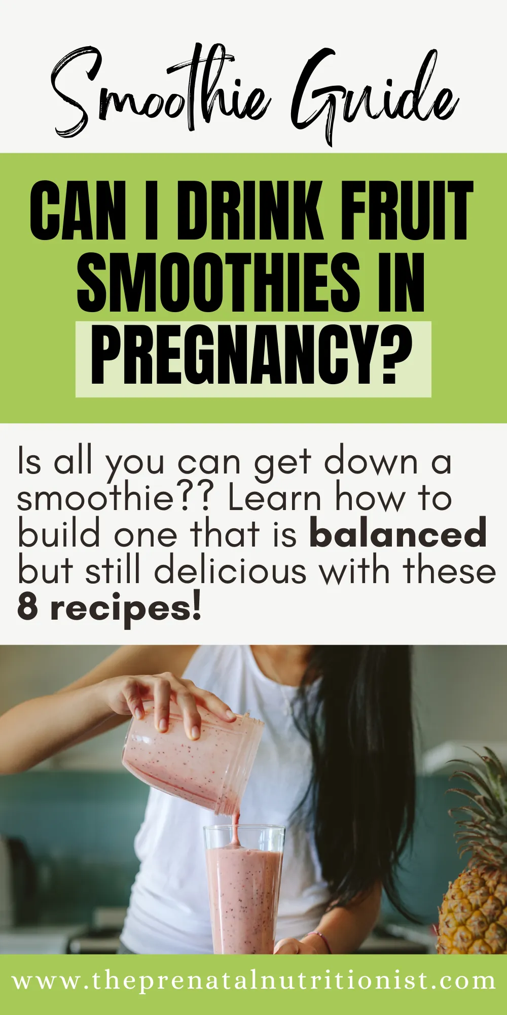 pregnancy smoothie guide can I drink fruit smoothies in pregnancy?